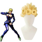 JoJo's Bizarre Adventure Giorno Giovanna Blonde Braid Cosplay Wigs - lemailwigs