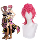 JoJo's Bizarre Adventure Trish Una Pink Cosplay Wigs - lemailwigs