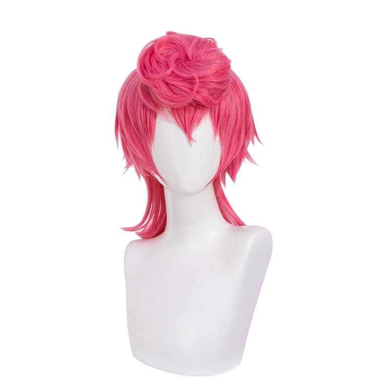 JoJo's Bizarre Adventure Trish Una Pink Cosplay Wigs - lemailwigs