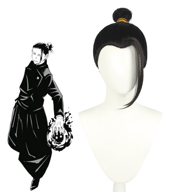 Jujutsu Kaisen Geto Suguru Short Men Cosplay Wigs - lemailwigs