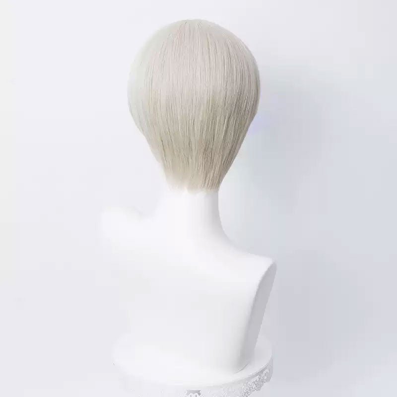 Jujutsu Kaisen Inumaki Toge White Short Cosplay Wig - lemailwigs