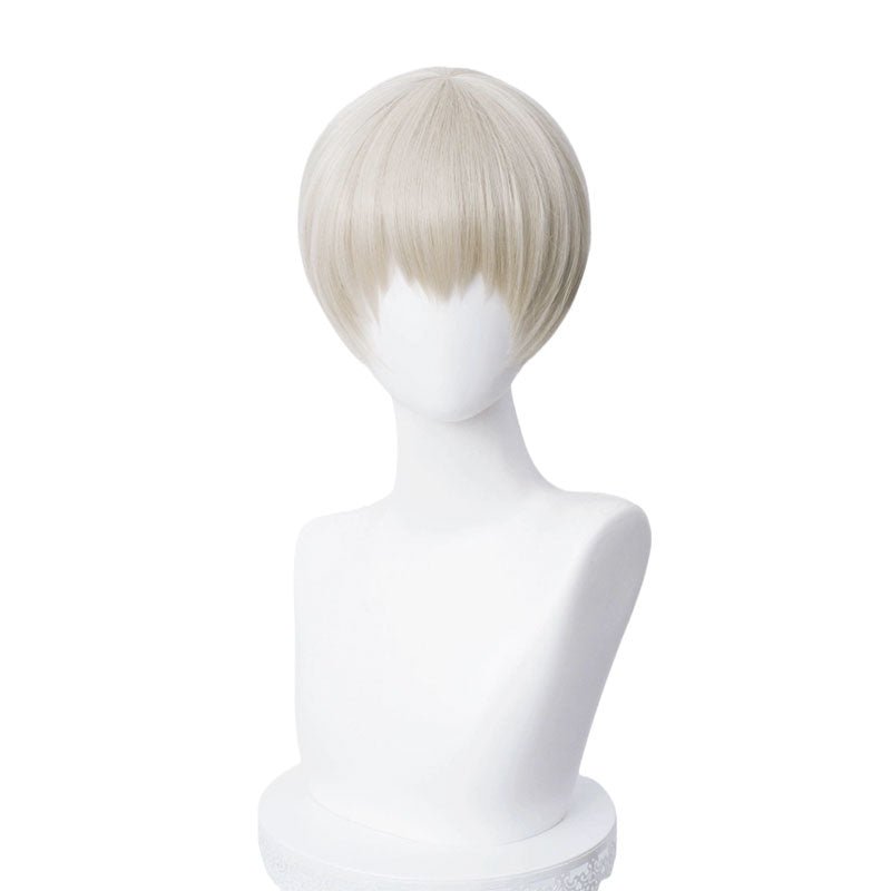 Jujutsu Kaisen Inumaki Toge White Short Cosplay Wig - lemailwigs