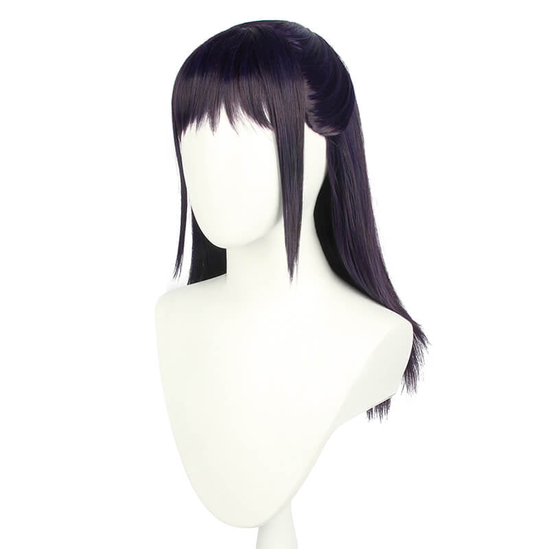 Jujutsu Kaisen Lori Utahime Dark Blue Mixed Purple Cosplay Wigs - lemailwigs