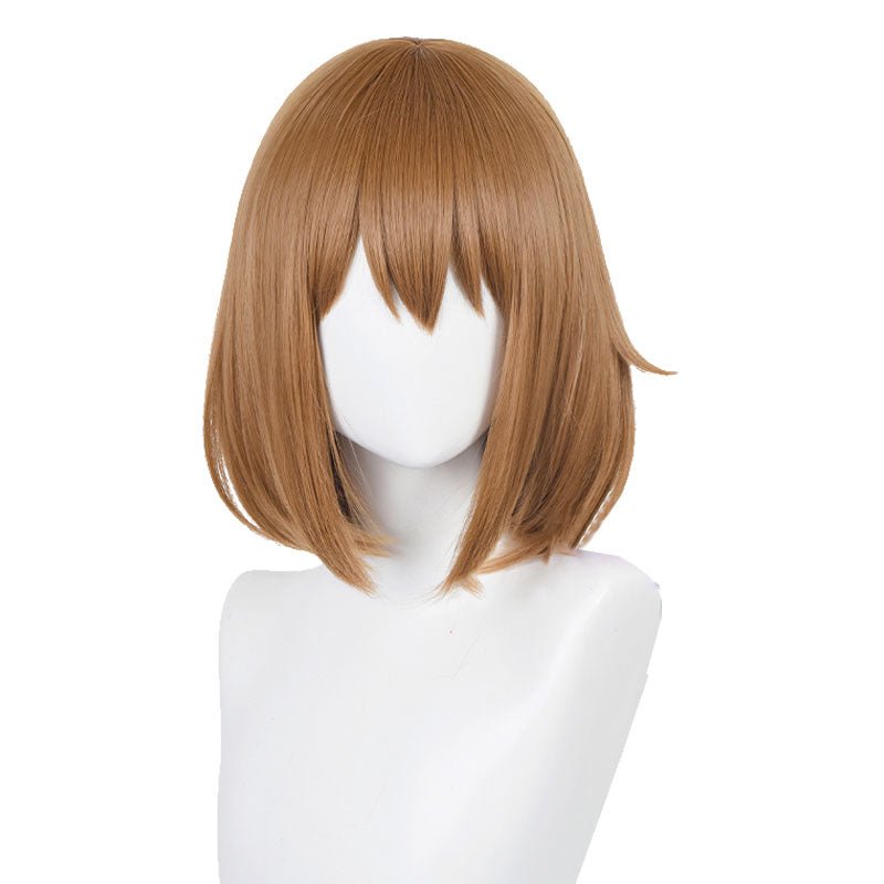 K - On! Hirasawa Yui Short Brown BoBo Cosplay Wig - lemailwigs