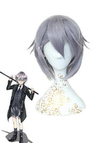 K Return of Kings Sukuna Gojou Short Straight Cosplay Wigs Grey Synthetic Hair Wigs abc - 42 - lemailwigs