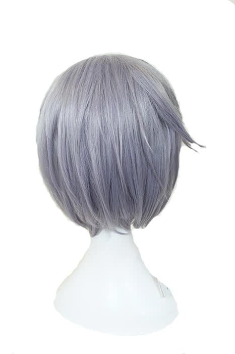 K Return of Kings Sukuna Gojou Short Straight Cosplay Wigs Grey Synthetic Hair Wigs abc - 42 - lemailwigs