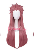 Kabaneri of the Iron Fortress Biba Amatori Japanese Anime Pink Layered Long Straight Cosplay Wigs - lemailwigs