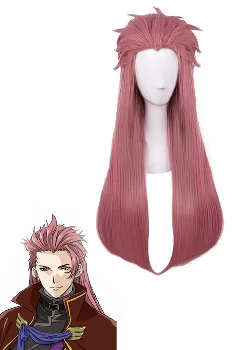 Kabaneri of the Iron Fortress Biba Amatori Japanese Anime Pink Layered Long Straight Cosplay Wigs - lemailwigs