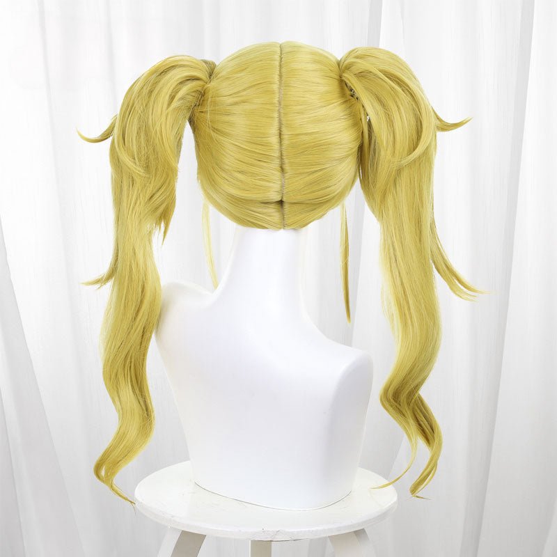 Kaiju No. 8 Kikoru Shinomiya Yellow Ponytail Cosplay Wig - lemailwigs