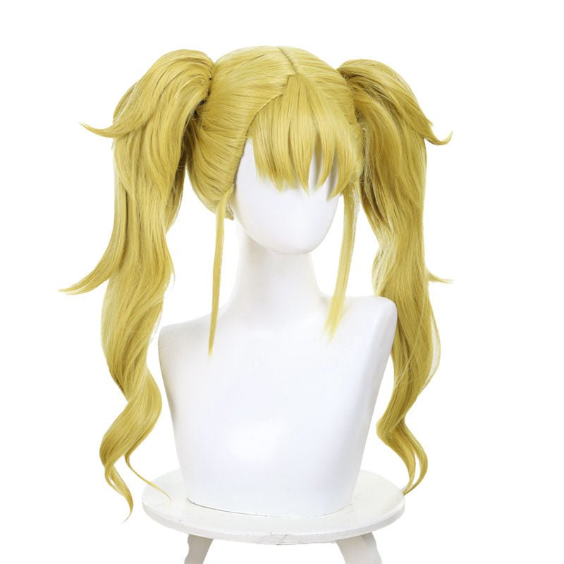 Kaiju No. 8 Kikoru Shinomiya Yellow Ponytail Cosplay Wig - lemailwigs