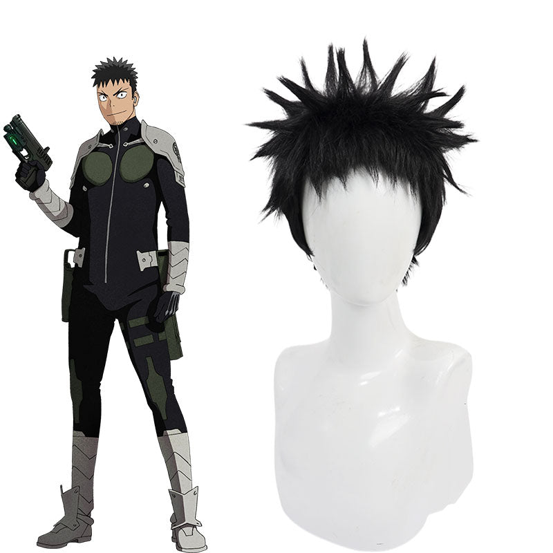 Kaiju NO.8 Kafka Hibino Black Short Cosplay Wig - lemailwigs