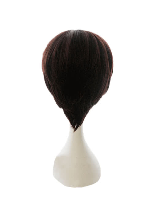 Kakegurui - Compulsive Gambler Ry¨­ta Suzui Short Brown Synthetic Men Cosplay Wigs JF277 - lemailwigs