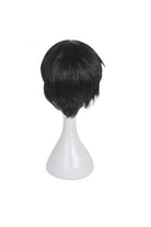 Kakegurui Kaede Manyuda Short Black Men Cosplay Wigs - lemailwigs