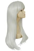 Kantai Collection Shimakaze Long Straight White Cosplay Wigs - lemailwigs