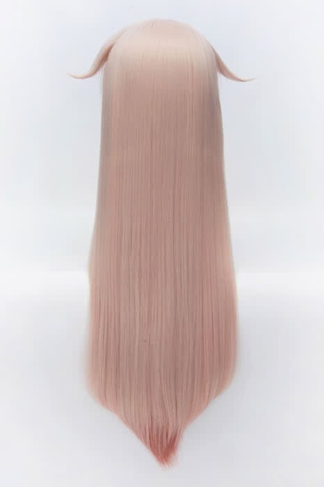 Kantai Collection Yuudachi Long Straight Pink Cosplay Wigs - lemailwigs