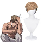 Killing Stalking Oh Sangwoo Blond Mixed Black Cosplay Wigs - lemailwigs