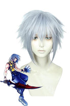 Kingdom Hearts III Riku Short Grey Cosplay Wigs - lemailwigs