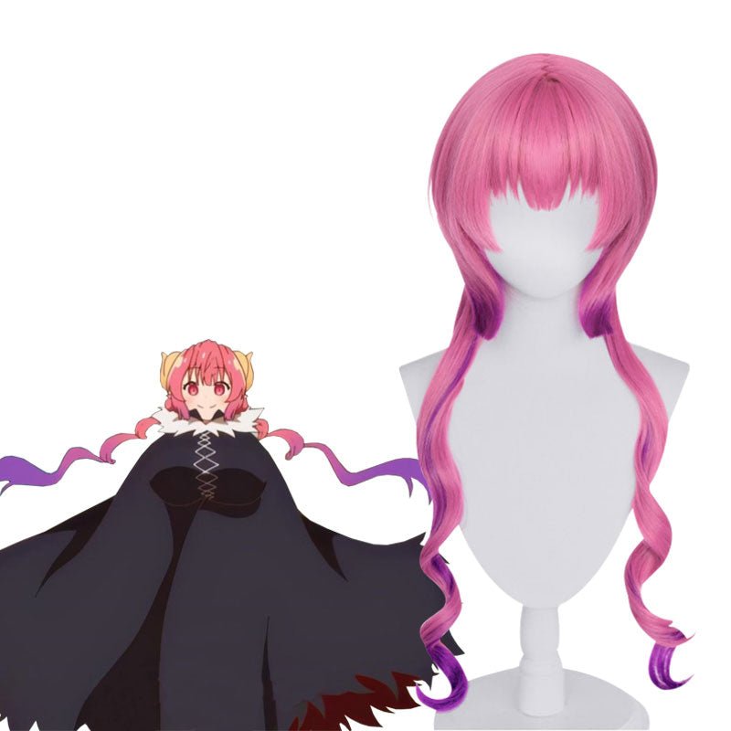 Kobayashi - san Chi No Maid Dragon S Ilulu Pink Cosplay Wig - lemailwigs
