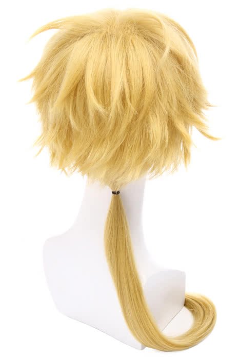 Kunikida Long Bungo Stray Dogs Cosplay Wigs Yellow - lemailwigs