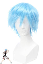 Kuroko No Basuke Basketball Kuroko Tetsuya Short Blue Synthetic Male Cosplay Wigs - lemailwigs