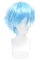 Kuroko No Basuke Basketball Kuroko Tetsuya Short Blue Synthetic Male Cosplay Wigs - lemailwigs