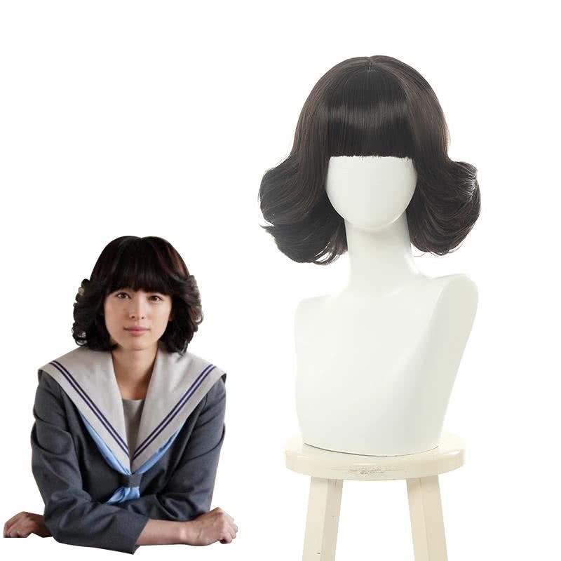 Kyou Kara Ore Wa Riko Akasaka Curly Black Cosplay Wigs - lemailwigs