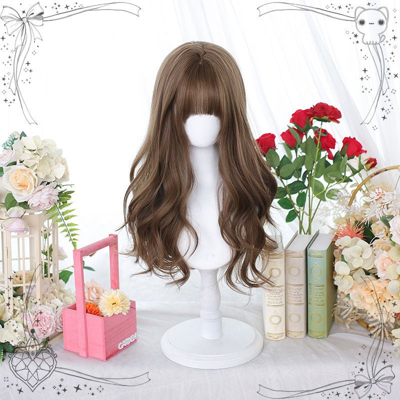 L - email JK Curly Brown Lolita Wig - lemailwigs