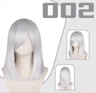 L - email Wig 24 Colors Black White Gray Brown 40cm General Cosplay Wigs - lemailwigs