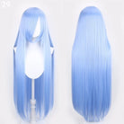 L - email Wig 41 Colors 100cm Long Straight General Cosplay Wigs - lemailwigs