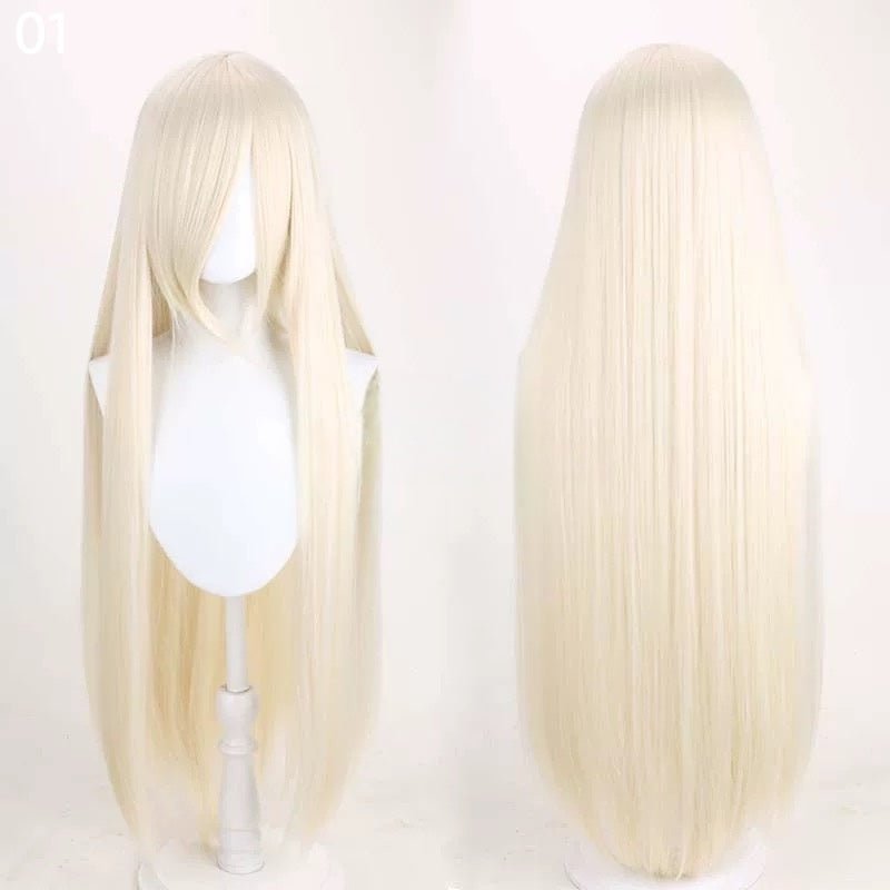 L - email Wig 41 Colors 100cm Long Straight General Cosplay Wigs - lemailwigs