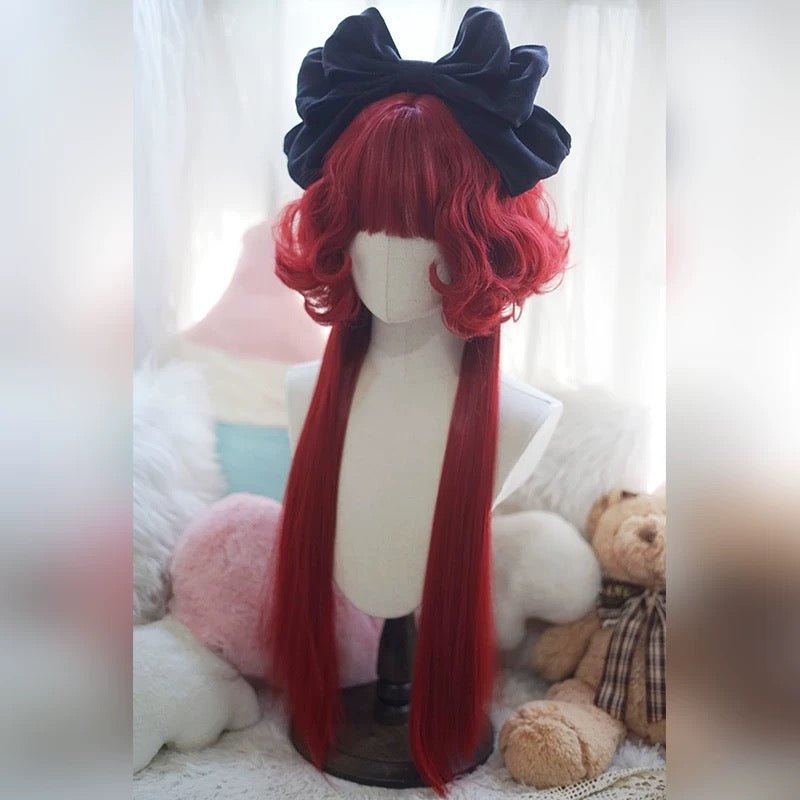L - email Wig 5 Colors Jellyfish Hairstyle Curl Lolita Wigs - lemailwigs