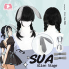 L - email Wig Alien Stage 3rd Anniversary Sua Cosplay Costume And Wig Full Set - lemailwigs