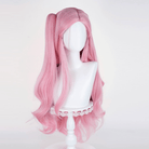 L - email Wig Alien Stage Mizi x Aniplus Collab Cafe Pink Cosplay Wig - lemailwigs