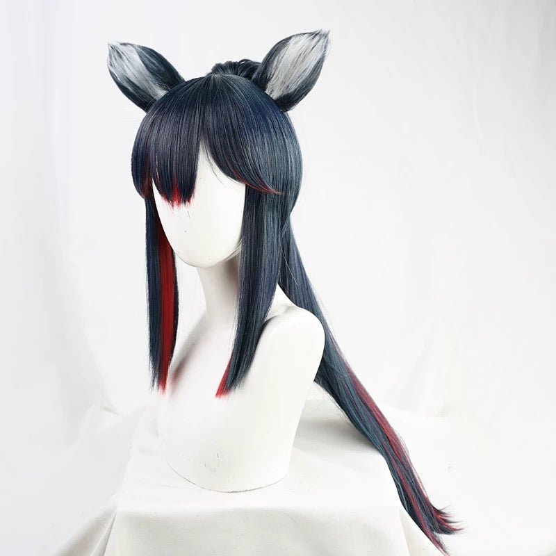 L - email Wig Arknights Texas 85cm Cosplay Wig - lemailwigs