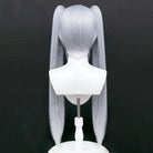 L - email Wig Azur Lane Janus Grey 80cm Cosplay Wig - lemailwigs