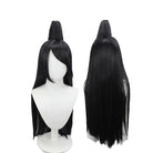 L - email Wig Bayonetta 80cm Long Black Color Cosplay Wig - lemailwigs