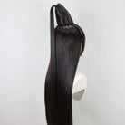 L - email Wig Bayonetta 80cm Long Black Color Cosplay Wig - lemailwigs