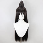 L - email Wig Bayonetta 80cm Long Black Color Cosplay Wig - lemailwigs