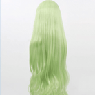 L - email Wig Blue Archive Highlander Railroad School Green Cosplay Wig - lemailwigs