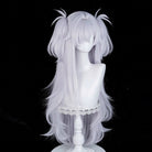 L - email Wig Blue Archive Itagaki Kanoe Silver Purple 90cm Long Halloween Cosplay Wig - lemailwigs