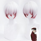 L - email Wig Bungo Stray Dogs Saigiku Jouno Color Mixing Short Cosplay Wig - lemailwigs