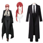 L - email Wig Chainsaw Man Makima Cosplay Costume And Wig Full Set - lemailwigs