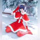 L - email Wig Christmas Red Festive Cosplay Costume - lemailwigs