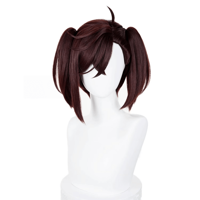 L - email Wig Dandadan Momo Ayase Maid Short Cosplay Wig - lemailwigs
