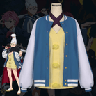 L - email Wig Dandadan Seiko Ayase Set And Wig Anime Halloween Cosplay Costume Full Set - lemailwigs