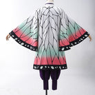 L - email Wig Demon Slayer Kocho Shinobu Uniform Halloween Cosplay Costume And Wig Full Set - lemailwigs