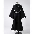 L - email Wig Demon Slayer Muichiro Tokito Uniform Halloween Cosplay Costume And Wig Full Set - lemailwigs