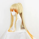L - email Wig Demon Slayer Zenitsu Agatsuma Uniform Halloween Cosplay Costume And Wig Full Set - lemailwigs
