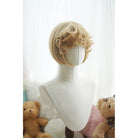 L - email Wig Double Braids Short Curly Lolita Wig - lemailwigs
