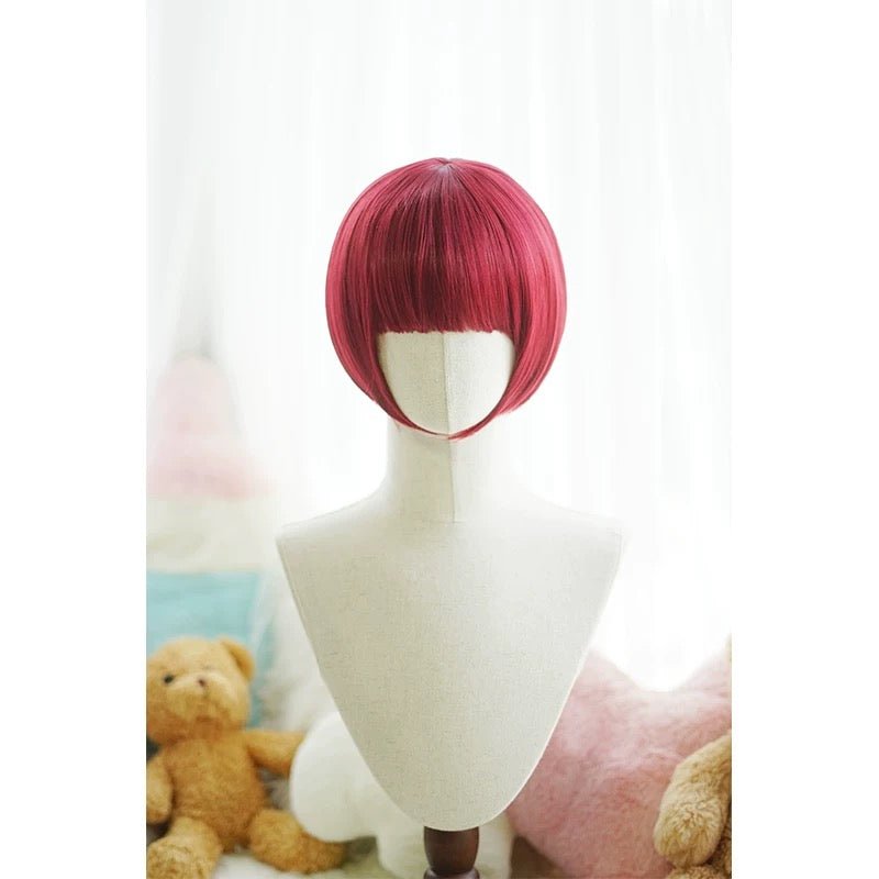 L - email Wig Double Braids Short Curly Lolita Wig - lemailwigs